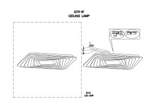 Потолочный светодиодный светильник F-Promo Ledolution 2279-8C