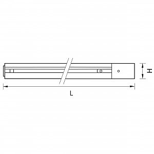 Шинопровод Lightstar Barra 501015