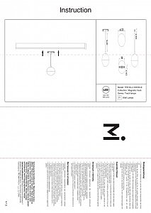 Трековый светильник Maytoni Kiat Gravity TR018-2-10W3K-B