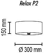 Светильник потолочный TopDecor Relax Relax P2 10 07g