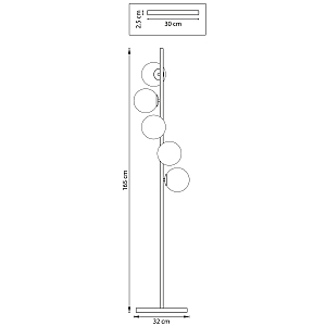 Торшер Lightstar Croco 815753