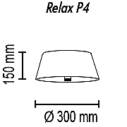 Светильник потолочный TopDecor Relax Relax P4 10 05g