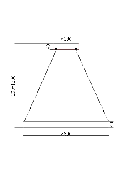 Подвесная люстра Arte Lamp Lao A2189LM-1BK