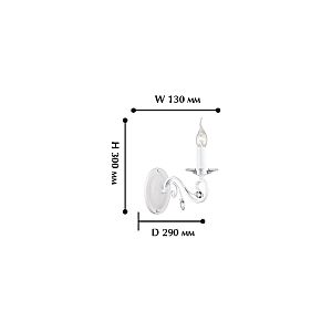 Настенное бра Favourite Lanta 1733-1W