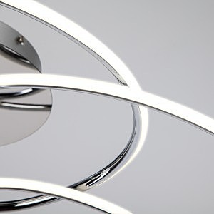 Потолочная светодиодная люстра Infinity Eurosvet 90039/5 хром