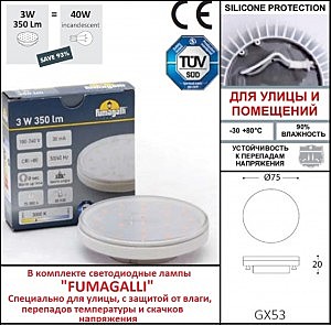 Уличный встраиваемый Fumagalli Ceci 2F1.000.000.AXG1L