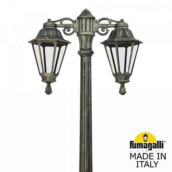 Столб фонарный уличный Fumagalli Rut E26.156.S20.BXF1RDN