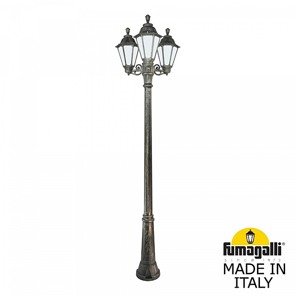 Столб фонарный уличный Fumagalli Rut E26.157.S30.BYF1R
