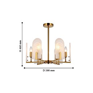 Люстра на штанге Favourite Scutum 2270-6P