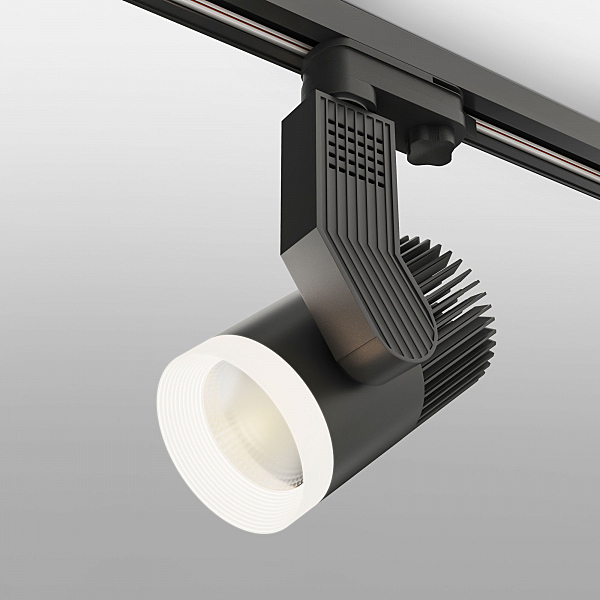Трековый светильник Elektrostandard Accord Accord Черный 20W 4200K (LTB36) однофазный