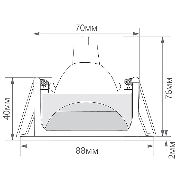 Подсветка для ступеней Feron 32647