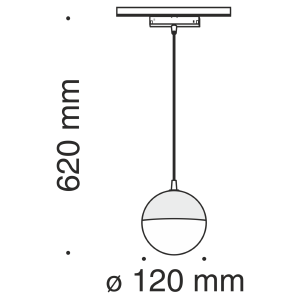 Трековый светильник Maytoni Kiat Gravity TR018-2-10W3K-B