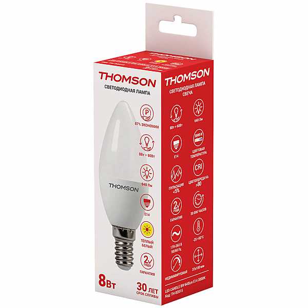 Светодиодная лампа Thomson Candle TH-B2015