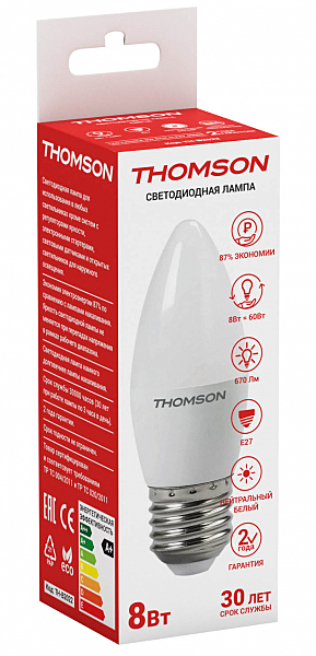 Светодиодная лампа Thomson Candle TH-B2022