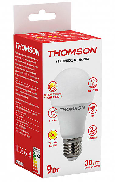 Светодиодная лампа Thomson Led A60 TH-B2161