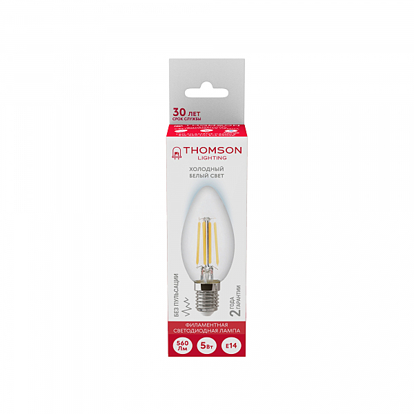Светодиодная лампа Thomson Filament Candle TH-B2333