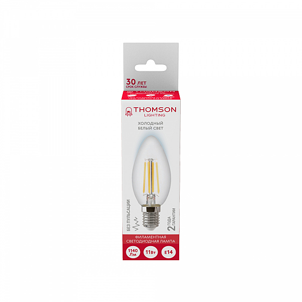 Светодиодная лампа Thomson Filament Candle TH-B2371