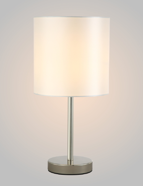Настольная лампа Crystal Lux Sergio SERGIO LG1 NICKEL