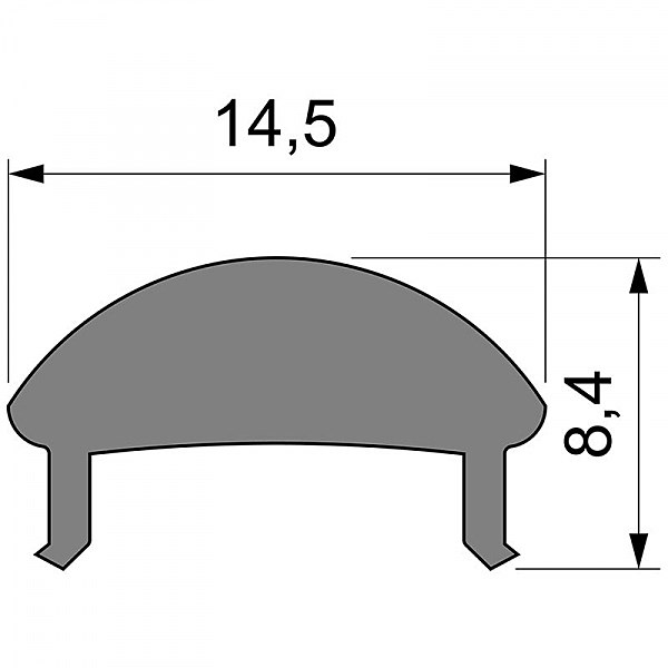 Заглушка Deko-Light L-01-10 985011