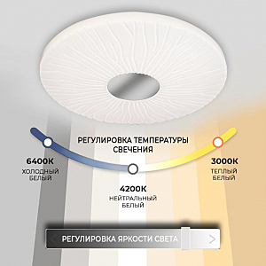 Светильник потолочный Seven Fires Лайош 45439.50.72.77RGB