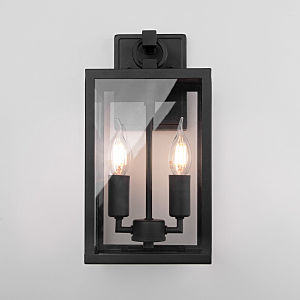 Уличный настенный светильник Elektrostandard Candle Candle D (35150/D) чёрный