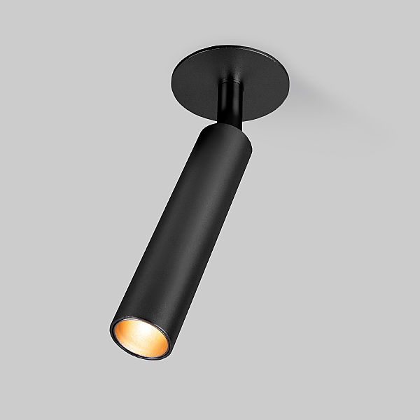 Встраиваемый светильник Elektrostandard Diffe Diffe черный 5W 4200K (25027/LED)