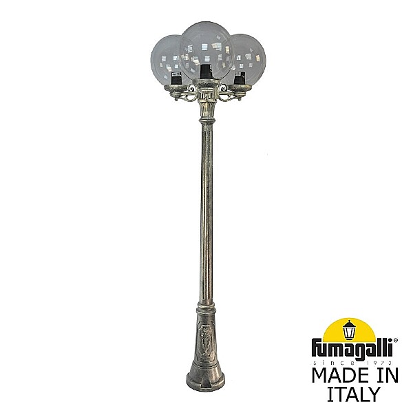Столб фонарный уличный Fumagalli Globe 300 G30.156.S30.BZF1R