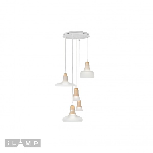 Светильник подвесной iLamp Puro AP9006-5 WH