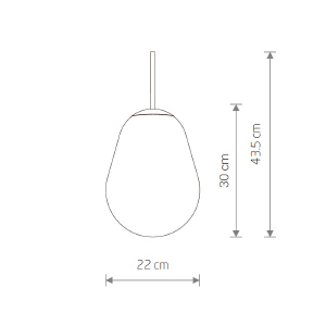 Плафон Nowodvorski Cameleon Pear S 10331