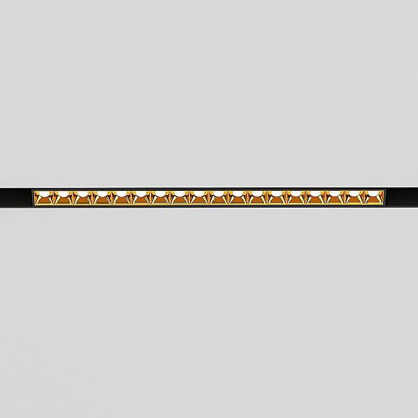 Трековый светильник Elektrostandard Slim Magnetic Slim Magnetic Трековый светильник 18W 4000K Artas (чёрный/золото) 85104/01