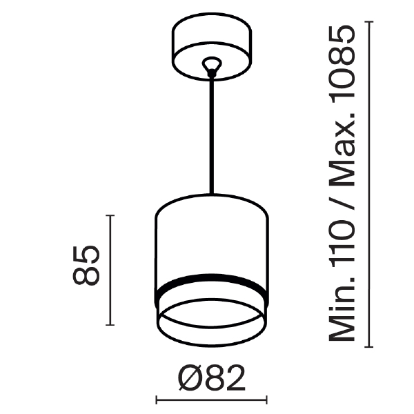 Светильник подвесной Maytoni Pendant P088PL-GX53-MG