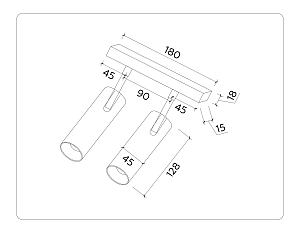 Трековый светильник Ambrella Track System GL3901