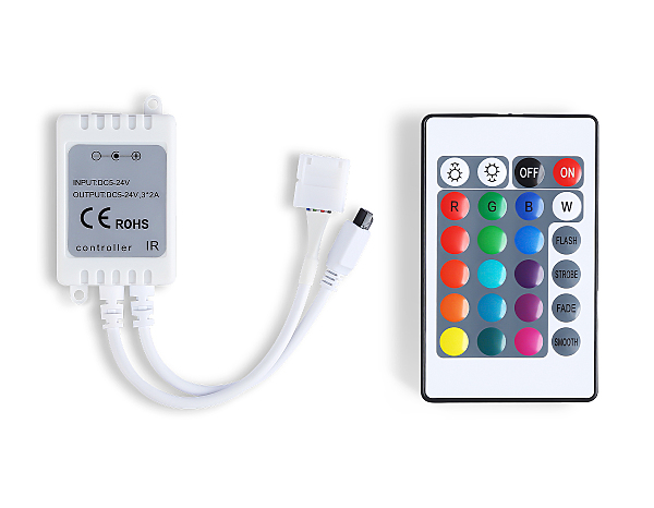 Контроллер для светодиодных лент RGB с инфракрасным пультом Ambrella LED Strip GS11201