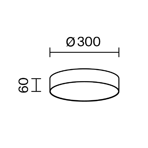 Светильник потолочный Maytoni Zon C032CL-36W3K-RD-MG