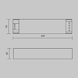 Блок питания Maytoni Power Supply Magnetic PSL007-200W-48V-IP20