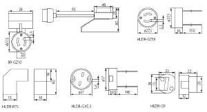 Патрон Kanlux Hldr-G9 8220