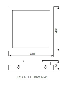 Светильник потолочный Kanlux Tybia 24640