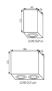 Накладной светильник Kanlux Gord 25471