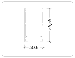 Шинопровод Ambrella Magnetic 220V GL1006