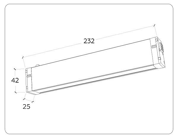 Трековый светильник Ambrella Magnetic 220V GL1262